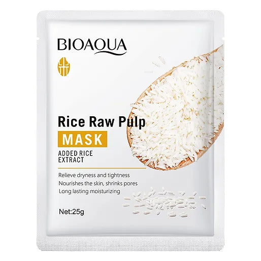 Mascarilla en velo de arroz Bioaqua