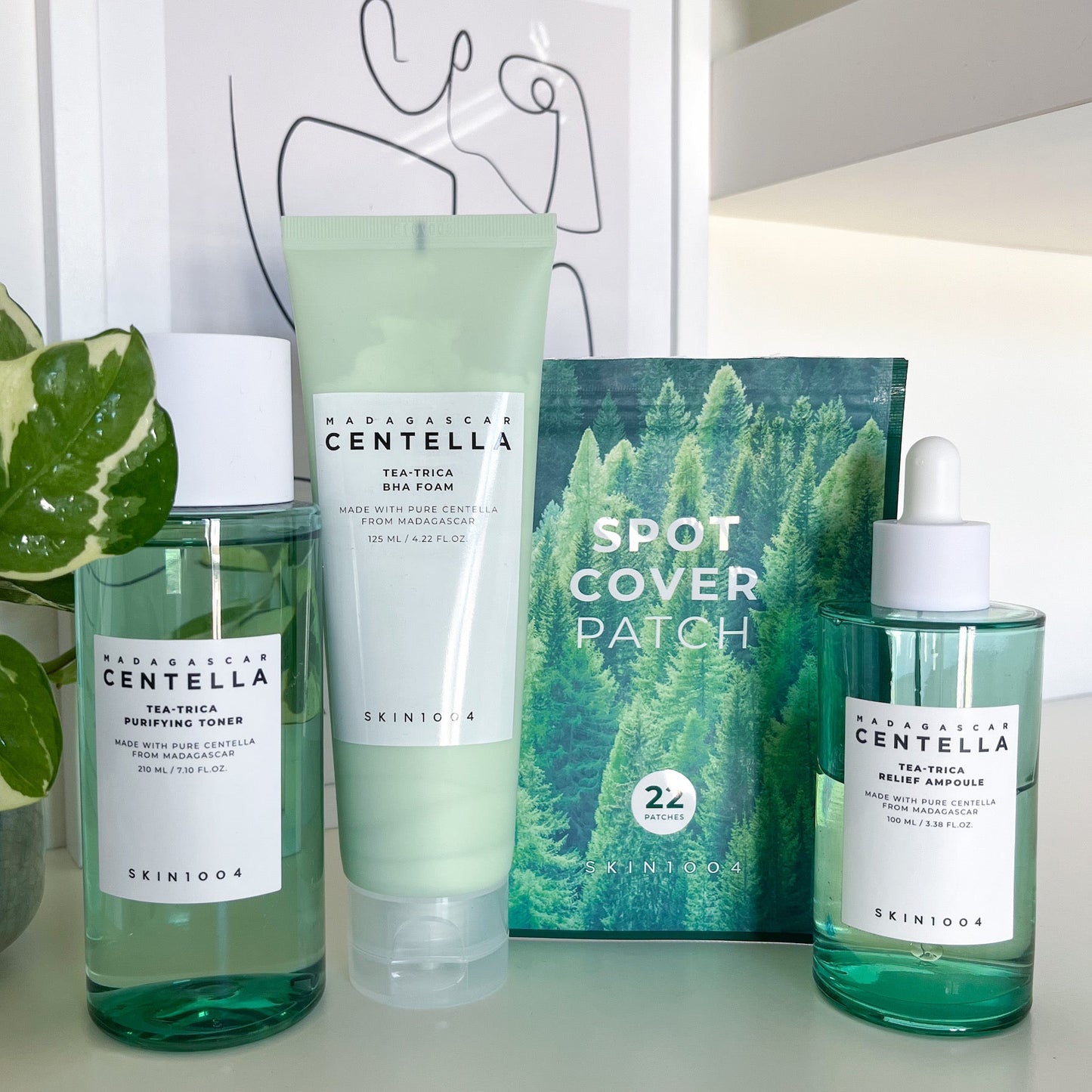 Kit Centella Madagascar Tea-Trica - Antiacné