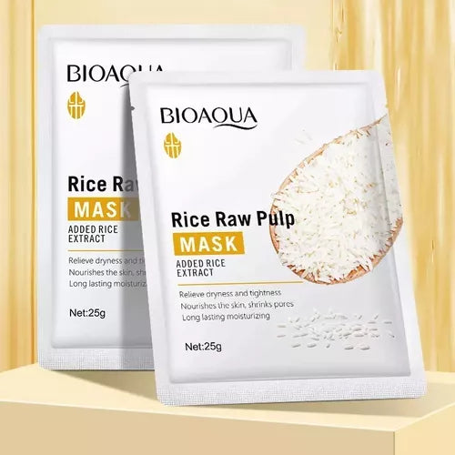 Mascarilla en velo de arroz Bioaqua