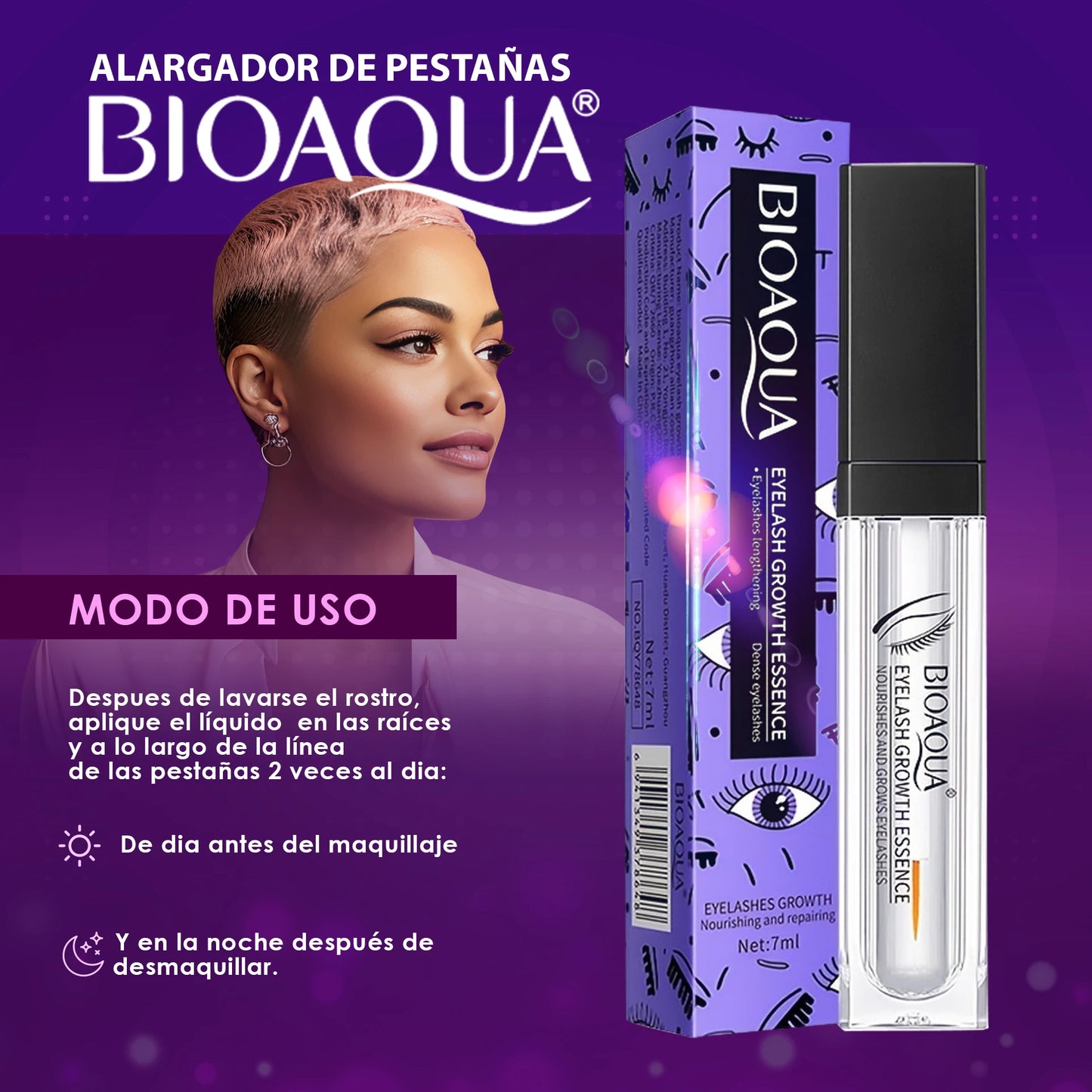 Encrespador alargador de pestanas Bioaqua