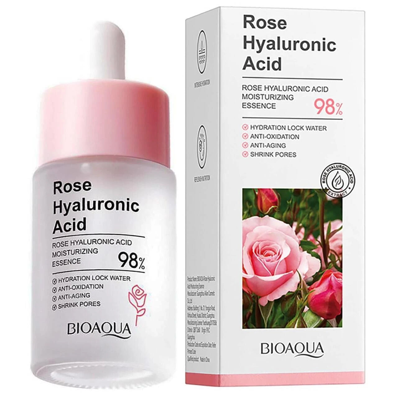 Kit Bioaqua Rose Hyaluronic Acid